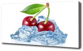 Feszített vászonkép Cherry jég oc-66141218