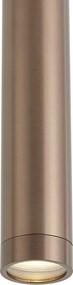 Design függőlámpa sötét bronz GU10 50mm IP44 - Tuba