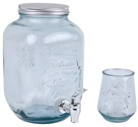 Italtartó és 4 db pohár készlet Juego – Ego Dekor