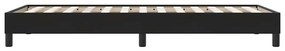 vidaXL ágykeret matrac nélkül Fekete 80x220 cm bársony