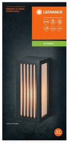 Ledvance - Kültéri fali lámpa RADICK  1xE27/18W/230V IP65