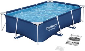 Bestway 56403N keretes kerti medence, 259 x 170 x 61 cm