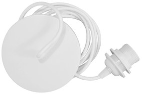 UMAGE Lámpabúra függeszték Rosette white Ø 14 cm L 2,1 m - UMAhu