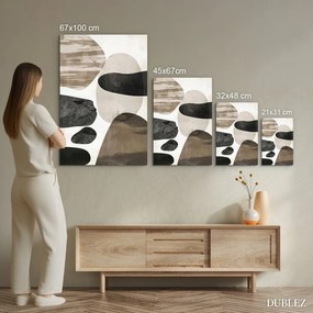 DUBLEZ | Fából készült kép - Shape art | Prémium UV nyomtatás