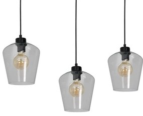 Csillár SANTIAGO 3xE27 / 60W / 230V átlátszó