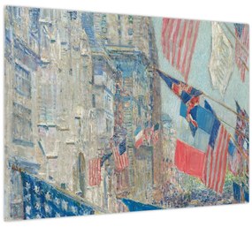 Kép - Childe Hassam, Allies day, reprodukciók (70x50 cm)