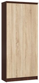 Polcos szekrény Rainer II (wenge + szonoma tölgy). Akció -14%. 1069817