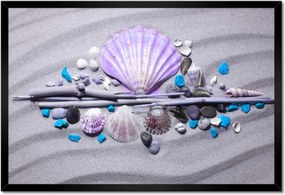 Poszterek keretben 60x40 Kagyló kompozíció