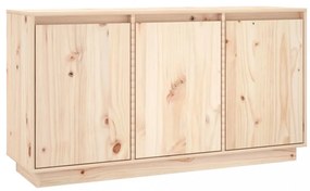 tömör fenyőfa tálalószekrény 111 x 34 x 60 cm