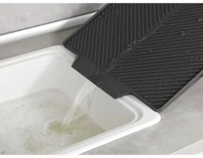 Neli sötétszürke edényszárító alátét, 34 x 40 cm - Wenko