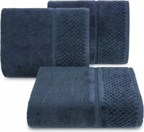Ibiza pamut törölköző 70x140 Eurofirany sötétkék