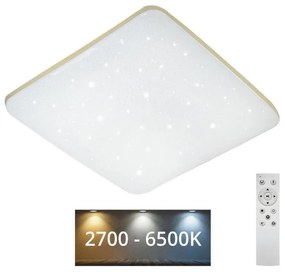 Baterie Centrum LED Dimmelhető mennyezeti lámpa MANA LED/60W/230V 2700-6500K  + távirányító BC0629