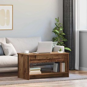 Dohányzóasztal Régi fa 102 x 50 x 52.5 cm Faanyag