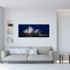 Sydney éjszakai kép (120x50 cm)