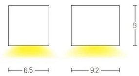 Zambelis E123 - Kültéri fali lámpa 1xGU10/15W/230V IP54 antracit