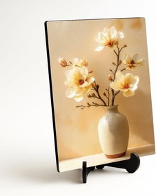 DUBLEZ | Falikép - Sárga magnóliák vázában