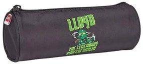 Tolltartó, henger alakú, cipzáras, LEGO Ninjago Lloyd, fekete-mintás (L202872508)