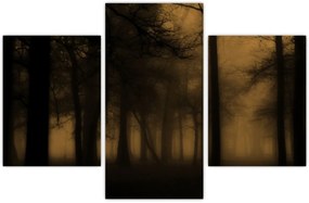 Kép - Sötét erdő (90x60 cm)