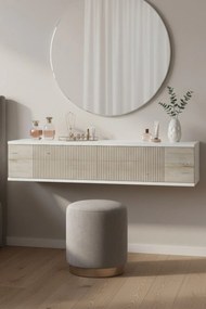 Corsa 120 - White, Travertine
