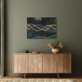 Kép - Absztrakció (üvegen) (70x50 cm)