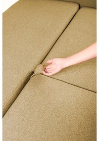 Sárga kinyitható kanapé Pop - Bonami Selection