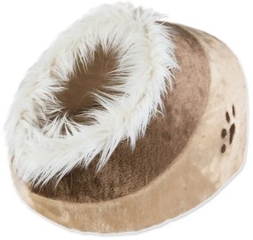 Bézs plüss bújó macskáknak 35x26 cm Trixie Minou – Plaček Pet Products