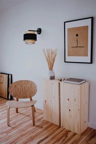 KAJA K-5234 GATO Fekete Színű Fali Lámpa 1xE27 15W IP20