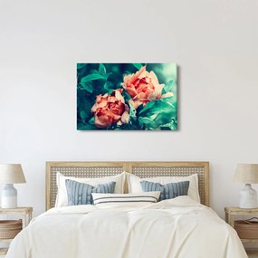 Tavaszi virágok képe (90x60 cm)