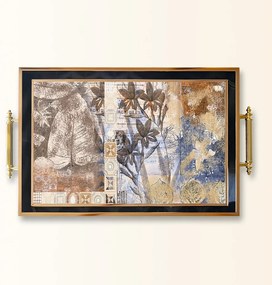 Üveg tálca, 38×24 cm – TPA9859