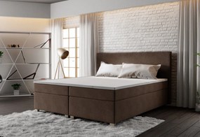ISLAND Boxspring kárpitozott ágy - cosmic800 / 140x200 / felső matraccal