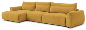 Okkersárga sarokkanapé Aden – Bobochic Paris