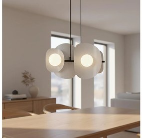 ELEMENTI kábeles csillár 4xG9/8W/230V szürke