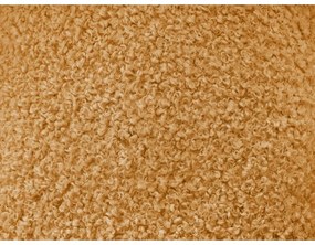 Mustársárga buklé lábtartó Hippolyte – Bobochic Paris