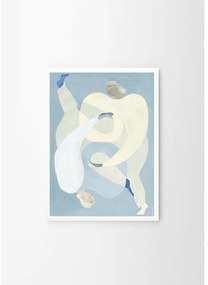 Poszter 70x100 cm Hold You - Blue – Sofia Lind – The Poster Club