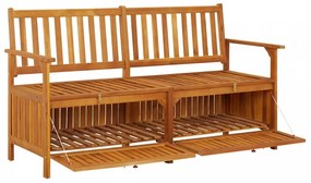 tömör akácfa tárolópad 148 cm