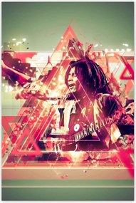 Poszterek 80x120 Bob Marley Reggae gitár