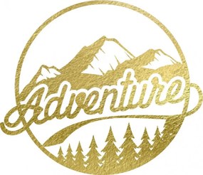 Fából készült falikép természet motívummal - ADVENTURE