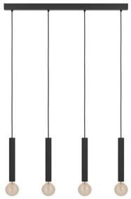 Eglo 98057 - Csillár zsinóron CORTENOVA 4xE27/60W/230V