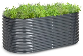 Blumfeldt High Grow, magaságyás, 200 x 80 x 100 cm, hullámlemez, egyszerű telepítés