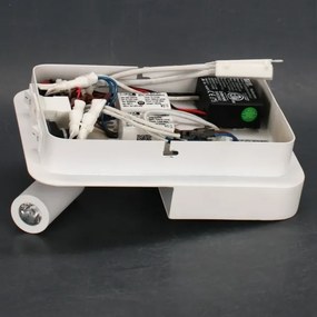 Lucide 79200/08/31 - BOXER LED fali lámpa 5W/230V + 5W USB, fehér