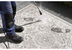 Leyte szürke-krémszínű kültéri szőnyeg, 120 x 170 cm - NORTHRUGS
