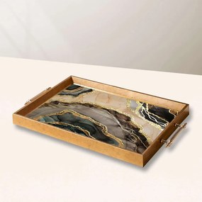 Üveg tálca, 38×24 cm – TPEA10046