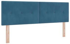 Fejtámla Gombos Steppelt Sötétkék 160 cm Bársony