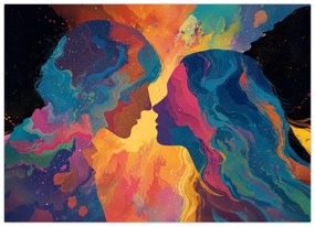 Kép - Kozmikus szerelem (70x50 cm)