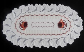 Mg Futófelület konyhába Fehér Csésze Barna szín 50x90 lengyel