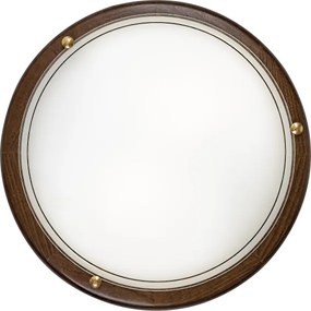 Brilagi - ORBIS mennyezeti lámpatest 2x E27/60W/230V, átm. 38 cm, fenyő