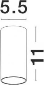 Kültéri Mennyezeti Lámpa Fehér CECI NOVA LUCE 9220021