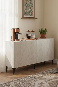 Apolos 150 - White, Travertine
