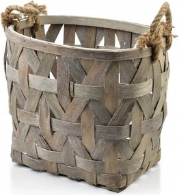 Timeo dekoratív fonott kosár
