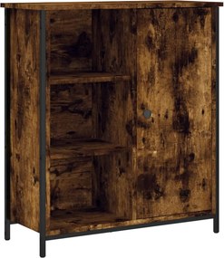 vidaXL füstös tölgy színű szerelt fa tálalószekrény 70 x 30 x 80 cm